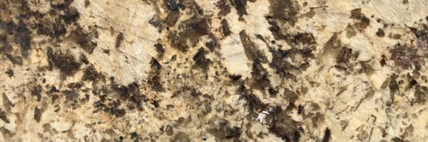 Closeup image of Neptune Bordeaux Granite countertop slab