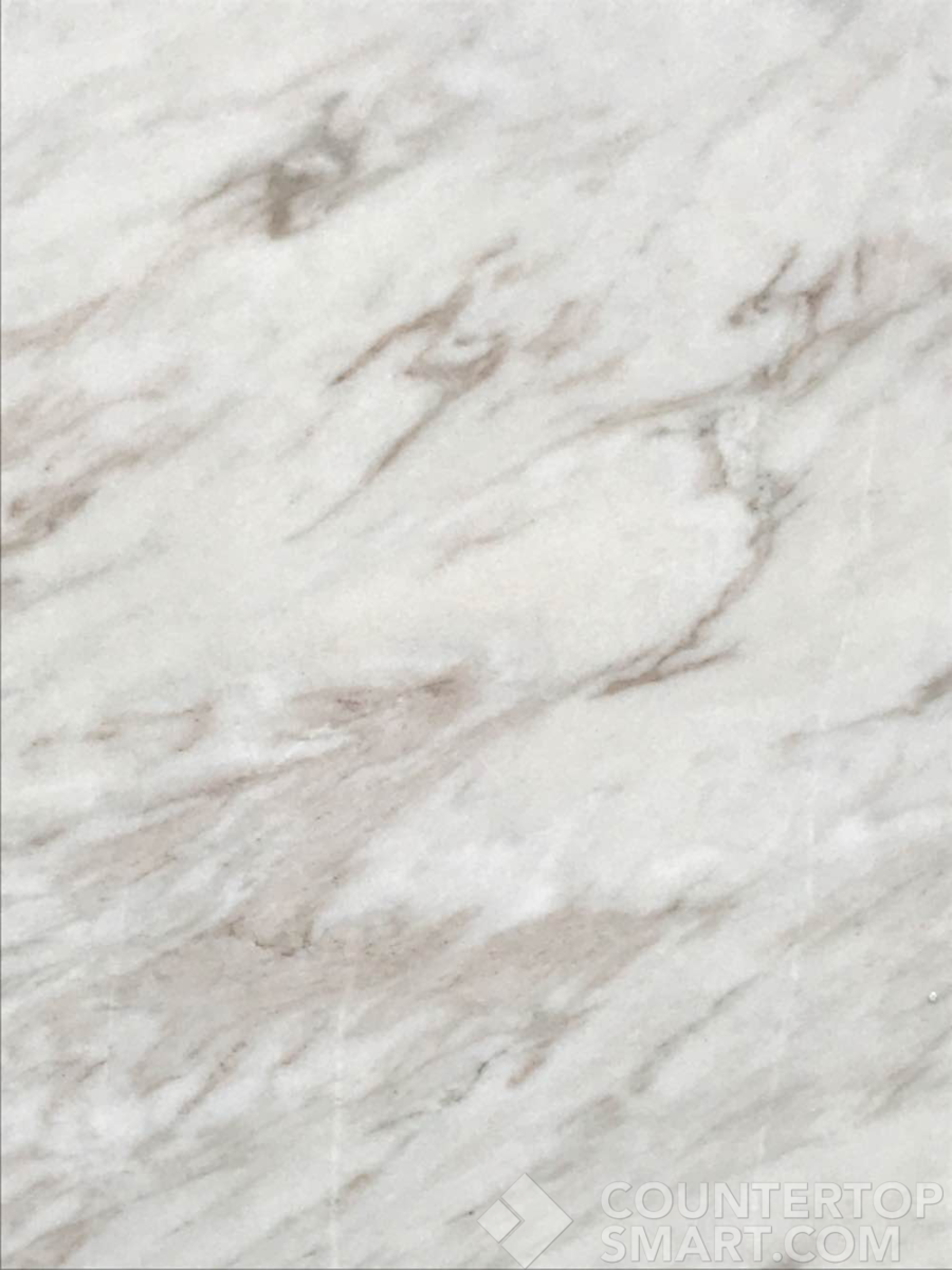 Closeup image of Obsolete Remnants Marble countertop slab