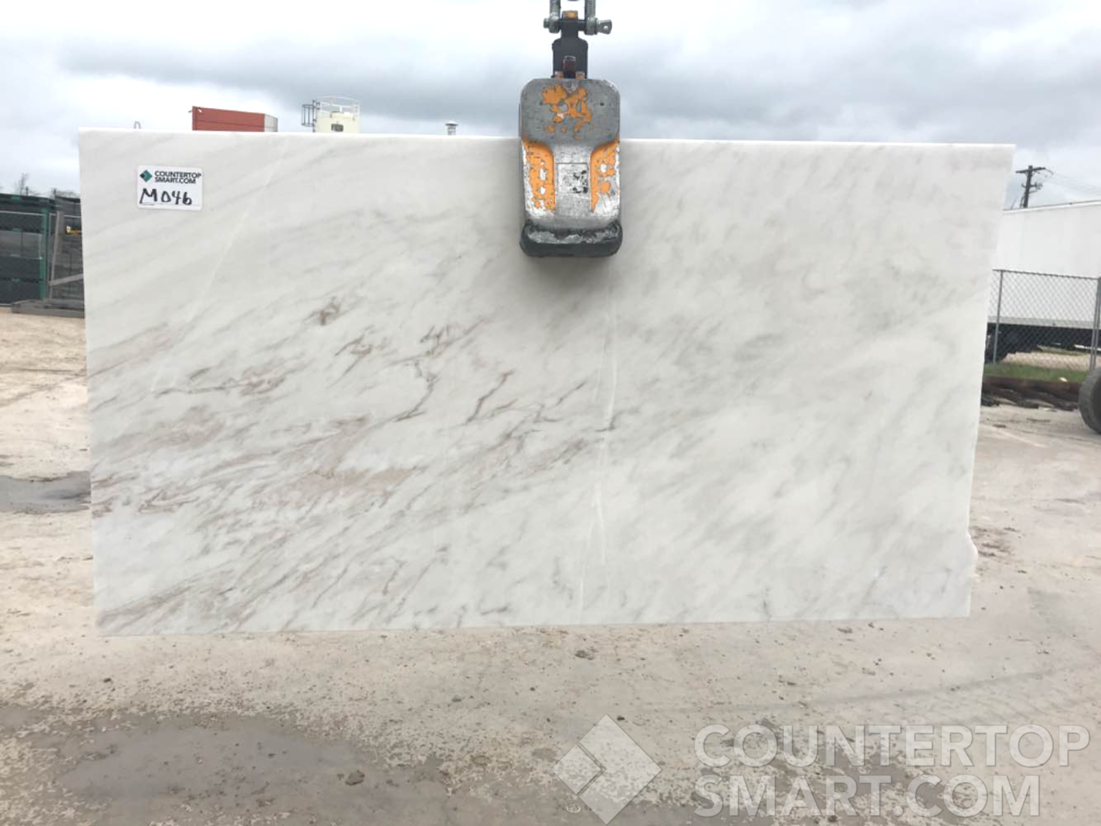 Full image of Obsolete Remnants Marble countertop slab
