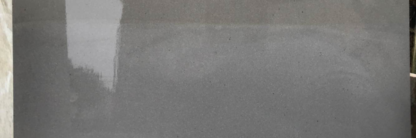 Full image of Caesarstone Sleek Concrete Quartz countertop slab