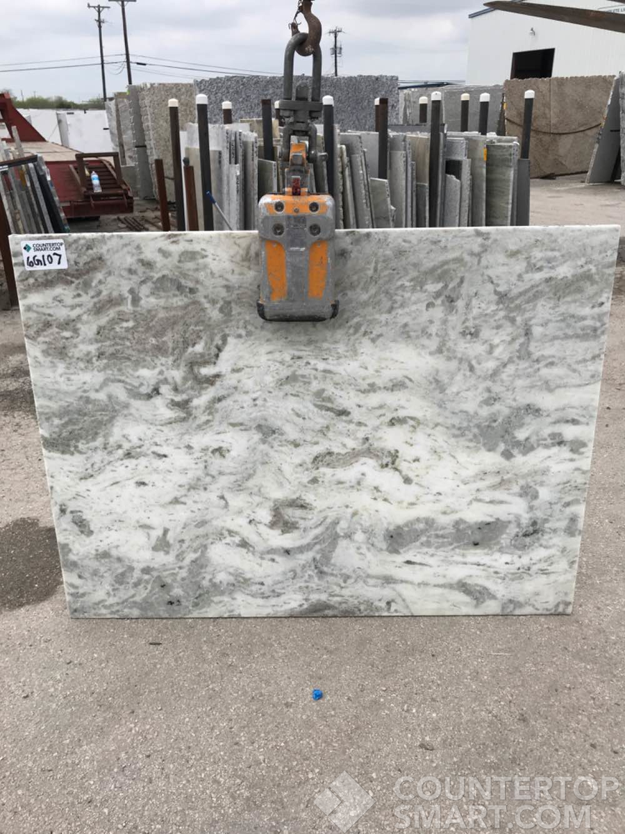 Full image of Fantasy Brown Granite countertop slab