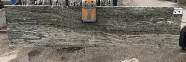 Full image of Fantasy Brown Granite countertop slab