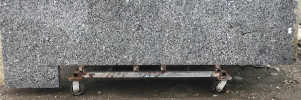 Full image of Azul Platino Granite countertop slab