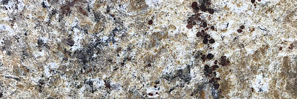Closeup image of Santa Cecilia Brown Granite countertop slab