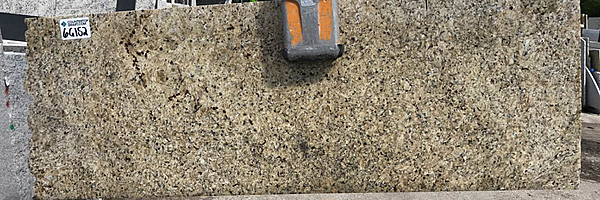 Full image of Santa Cecilia Brown Granite countertop slab