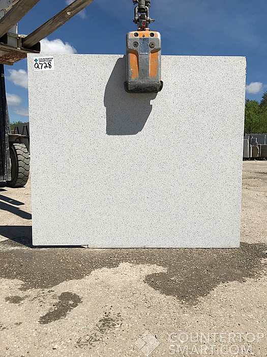 Full image of Silestone Blanco Maple White Quartz countertop slab