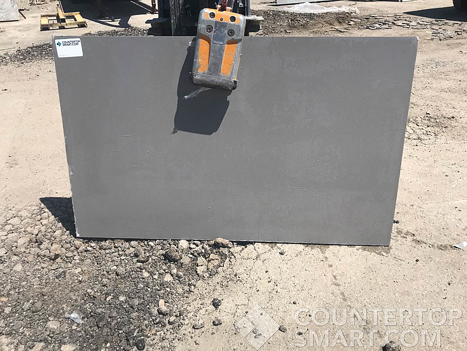 Full image of Silestone Grey Expo Quartz countertop slab