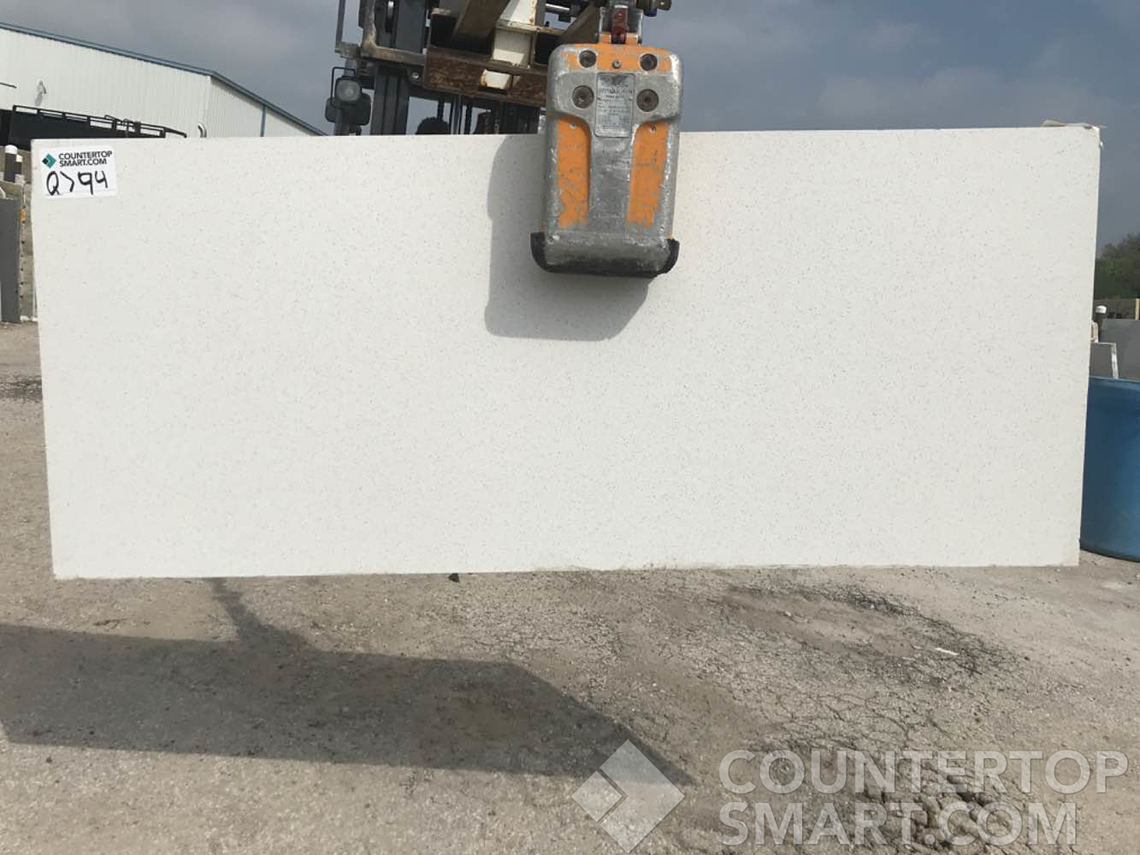 Full image of Silestone Blanco Maple White Quartz countertop slab