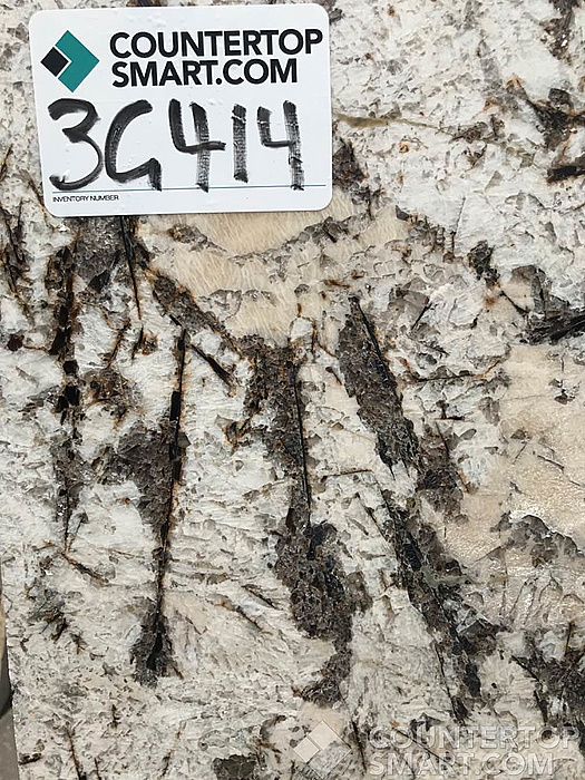 Closeup image of Delicatus Cream Granite countertop slab