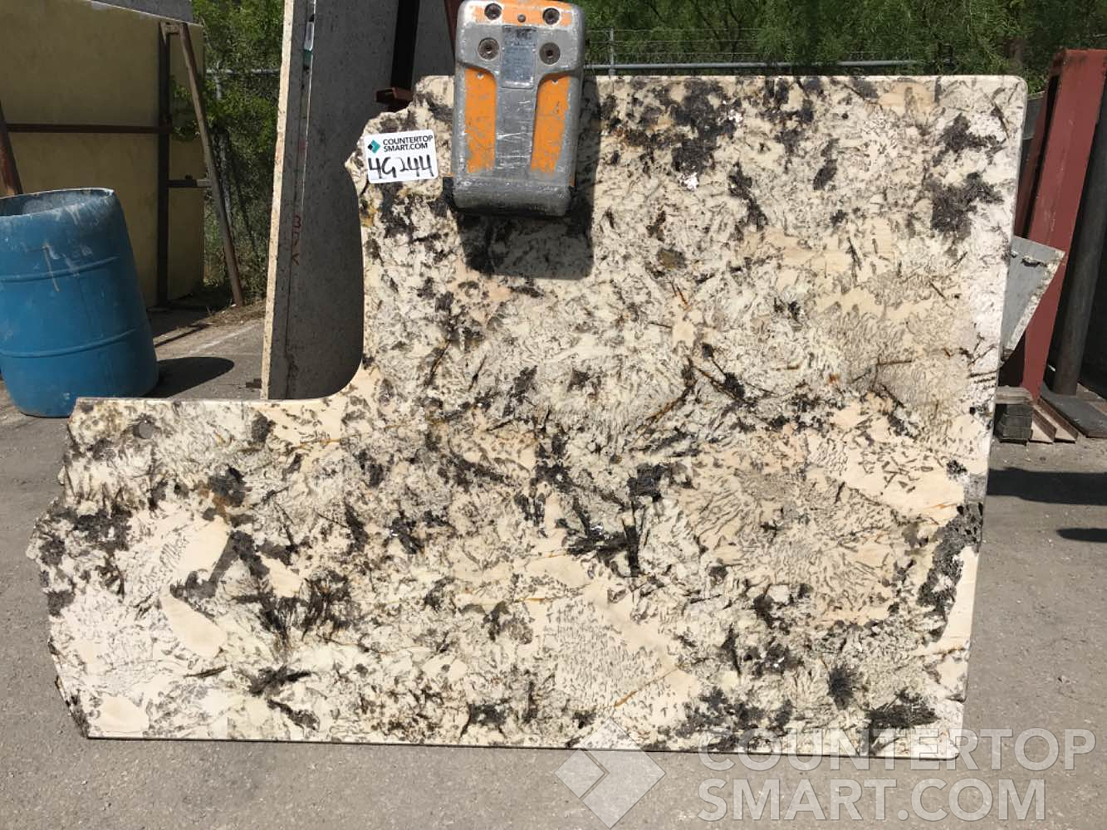 Full image of Delicatus Cream Granite countertop slab