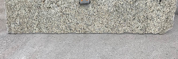 Full image of Santa Cecilia Brown Granite countertop slab