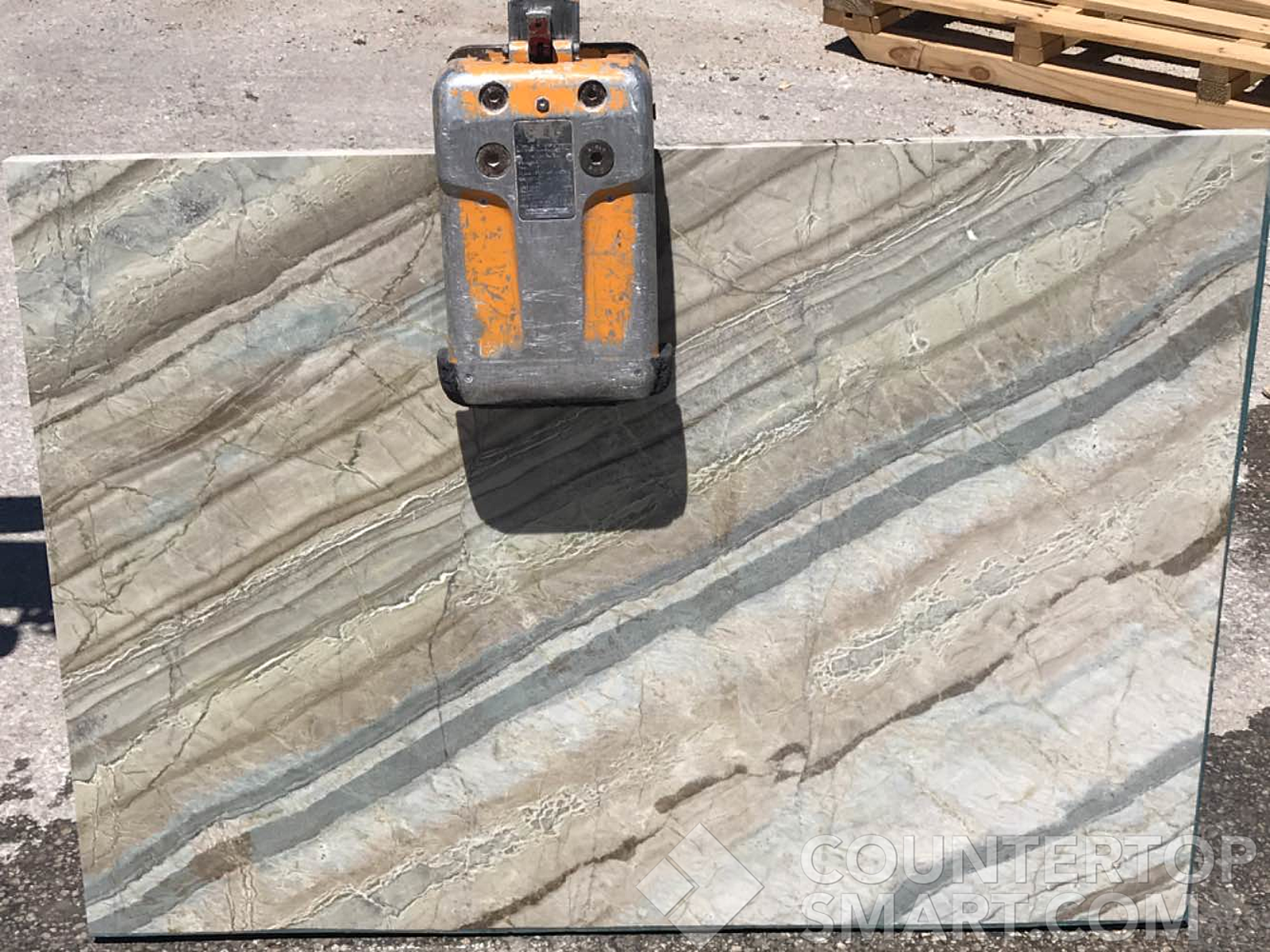 Full image of Obsolete Remnants Marble countertop slab