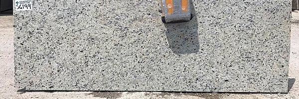 Full image of Giallo Fiesta Grey Granite countertop slab