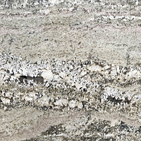 Closeup image of Monte Cristo Grey Granite countertop slab