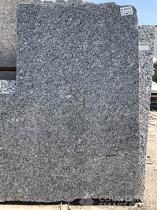 Full image of Azul Platino Granite countertop slab