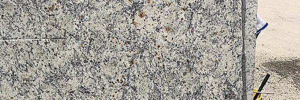 Full image of Giallo Fiesta Grey Granite countertop slab