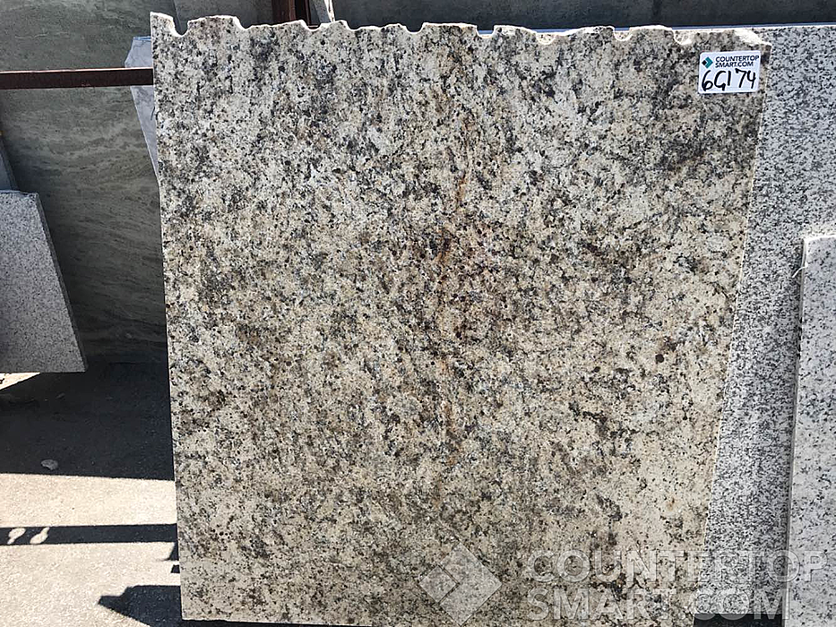 Full image of Giallo Ornamentale Granite countertop slab