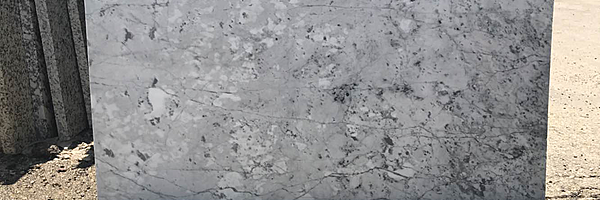 Full image of Bianco Carrara Marble countertop slab