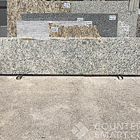 Full image of Dallas White Granite countertop slab