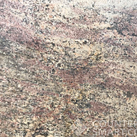 Closeup image of Typhoon Bordeaux Brown Granite countertop slab