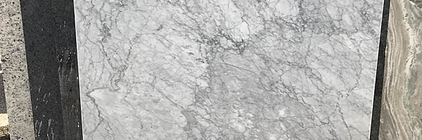 Full image of Carrara Marble countertop slab