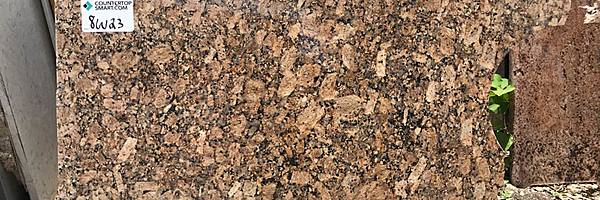Full image of Giallo Fiorito Granite countertop slab