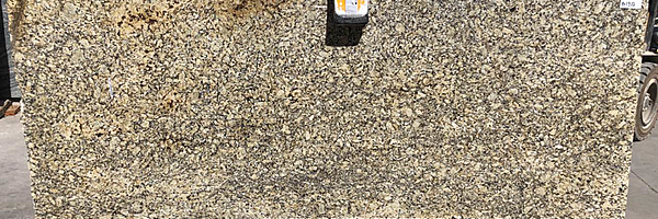 Full image of New Venetian Ice Granite countertop slab
