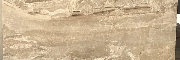 Full image of Daino Reale Brown Marble countertop slab