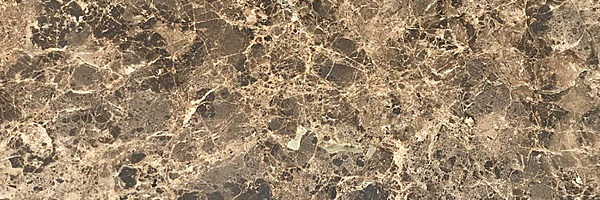 Closeup image of Dark Emperador Marble countertop slab
