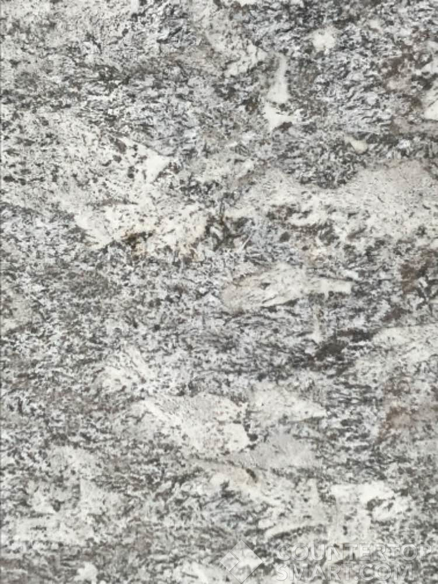 Closeup image of Obsolete Remnants Marble countertop slab