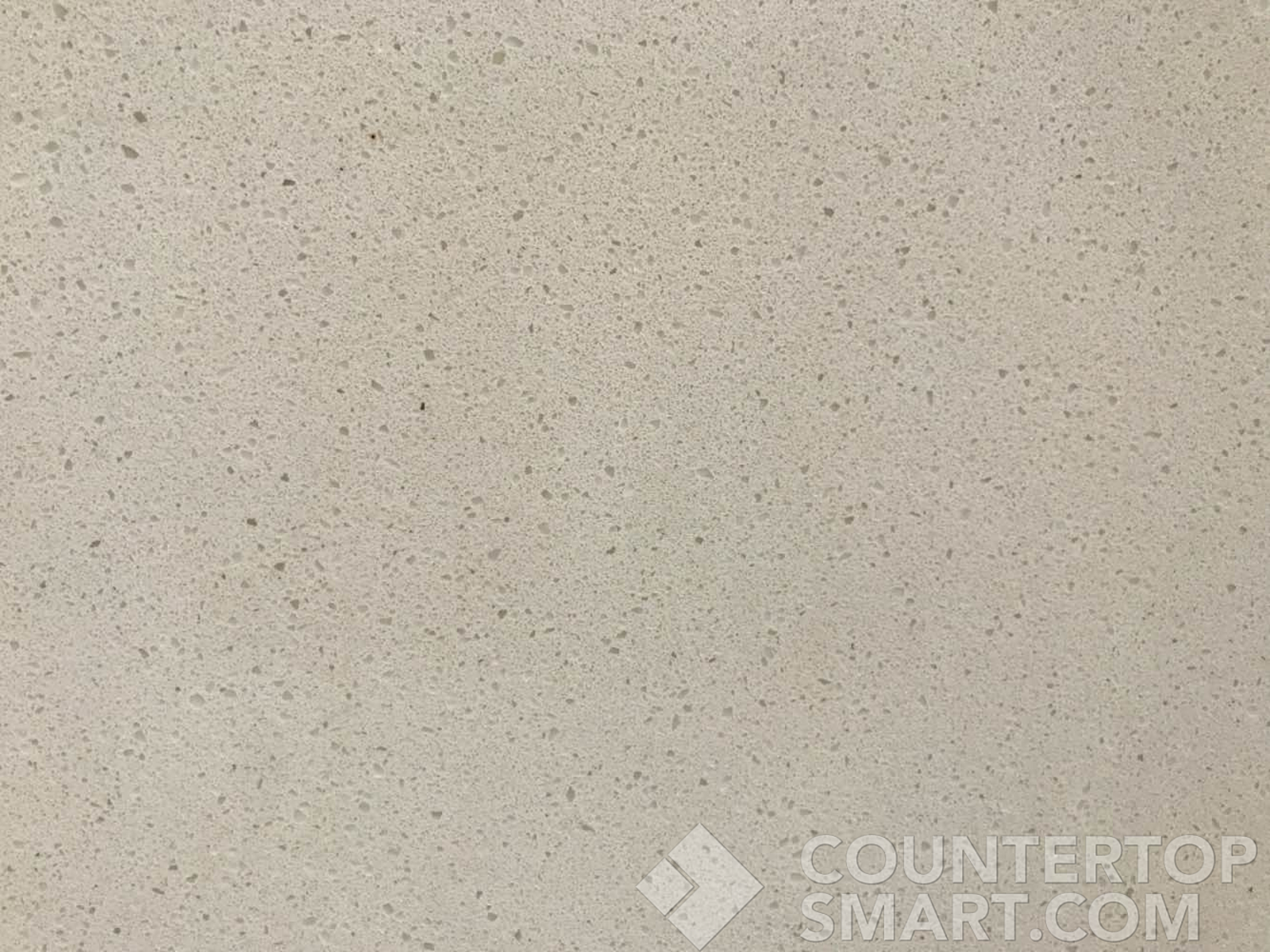 Closeup image of Vicostone Crystal Ice Quartz countertop slab