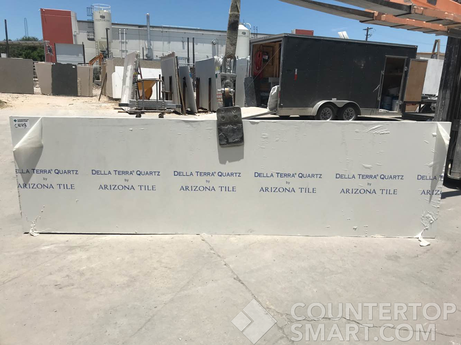 Full image of Obsolete Remnants Marble countertop slab