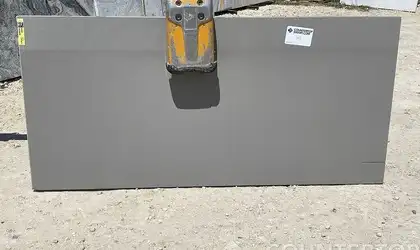 Full image of Caesarstone Sleek Concrete Quartz countertop slab
