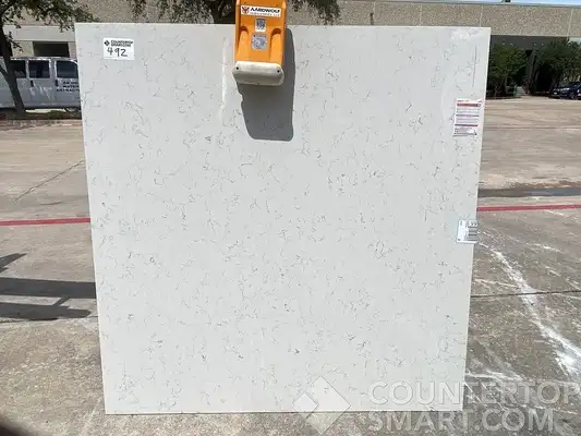 Full image of Silestone Lyra Quartz countertop slab