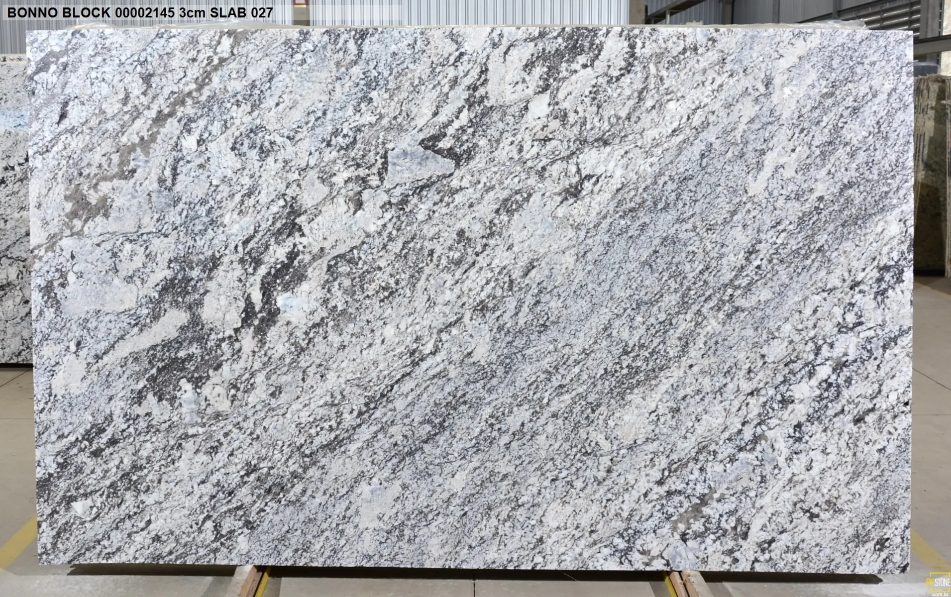 Image of Bonno Grey Granite countertop slab