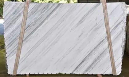 Image of Brazilian Carrara 1st Choice White Marble countertop slab