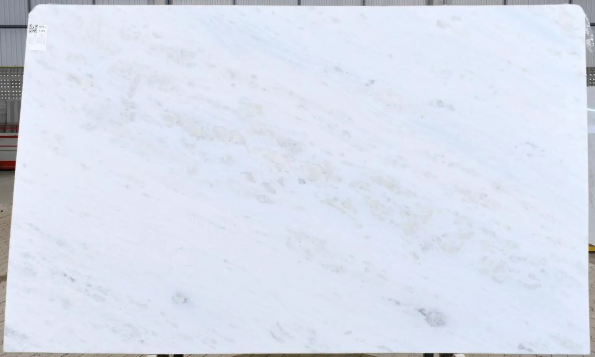Image of Brazilian Thassos (Bianco Olinda) White Marble countertop slab