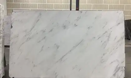 Image of Calacatta Bella White Marble countertop slab