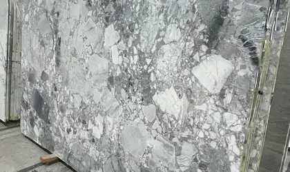 Image of Ceppo Grey Grey Marble countertop slab