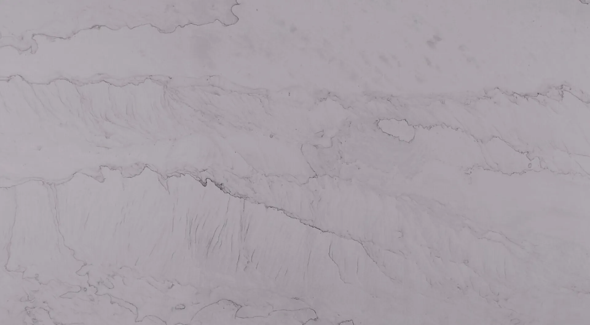 Closeup image of Clair De Lune White Quartzite countertop slab