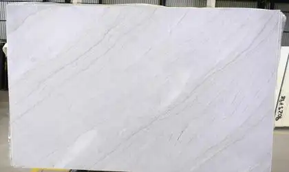 Image of Da Vinci Quartzite 1st Choice White Quartzite countertop slab