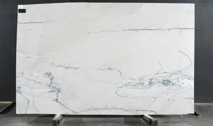 Image of Fantasy Lux Quartzite 1st Choice White Quartzite countertop slab