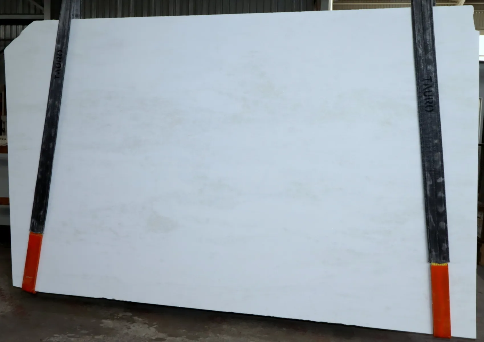 Image of Namibian White White Marble countertop slab