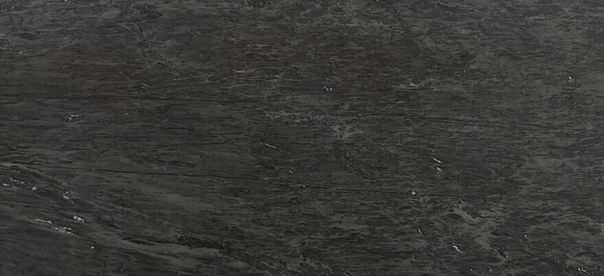 Closeup image of Niagara Black 1st Choice Black Soapstone countertop slab