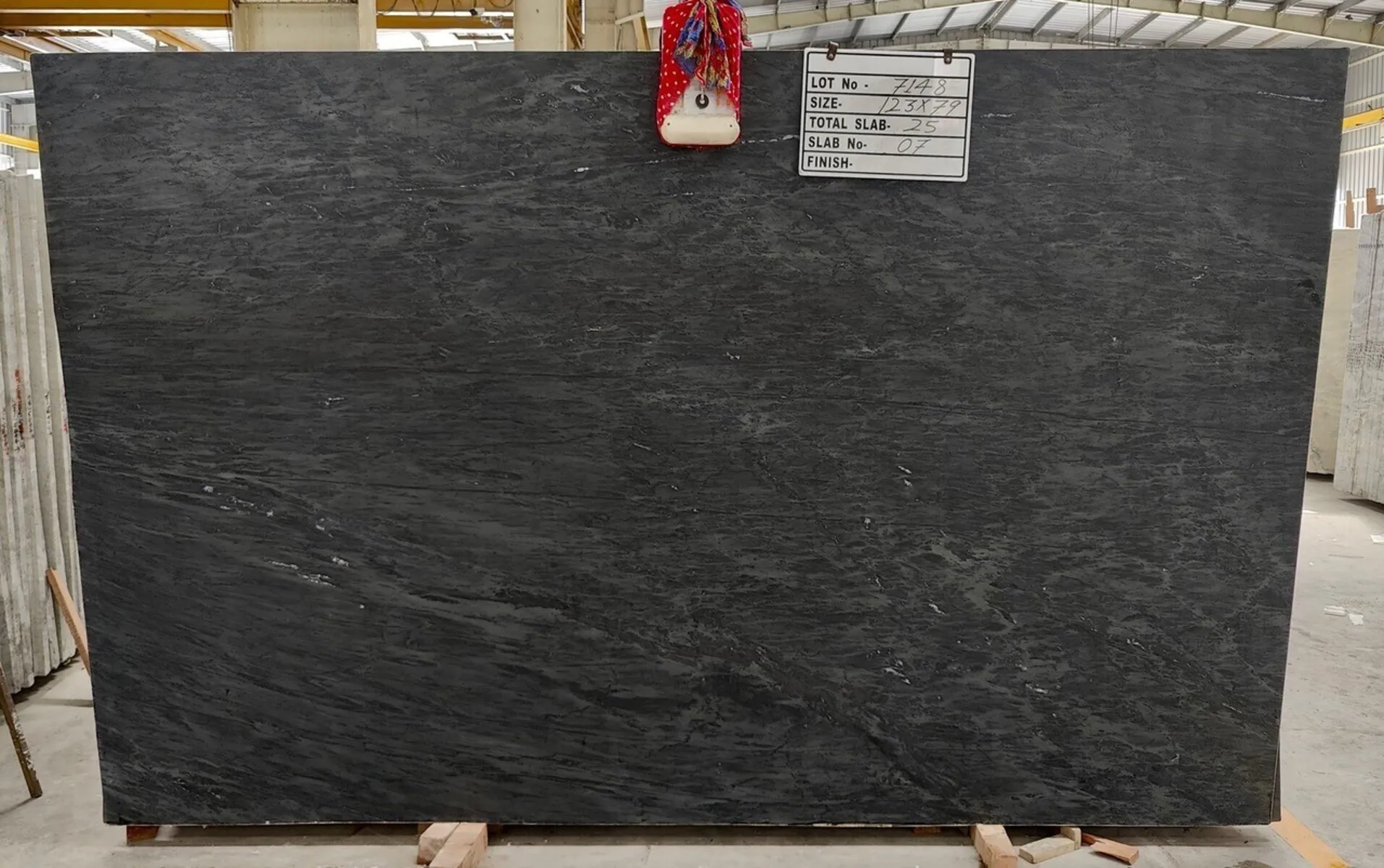 Image of Niagara Black 1st Choice Black Soapstone countertop slab