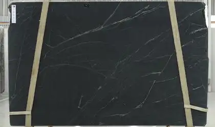 Image of Saratoga Black 1st Choice Black Soapstone countertop slab