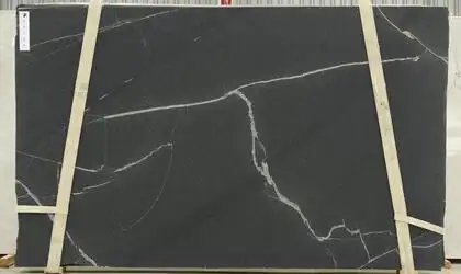 Image of Saratoga Silver Black Granite countertop slab