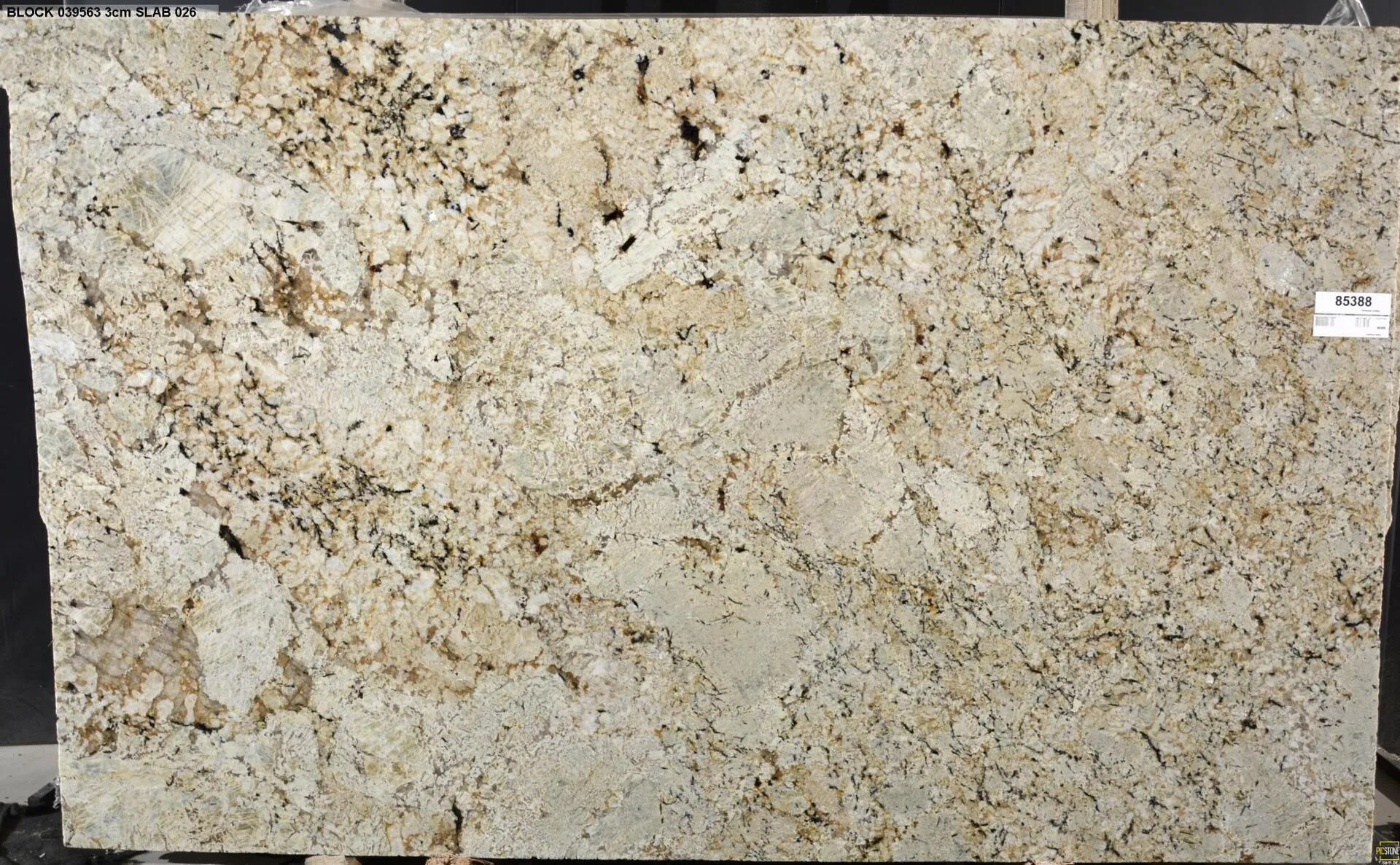 Image of Snow Fall 1st Choice Beige Granite countertop slab