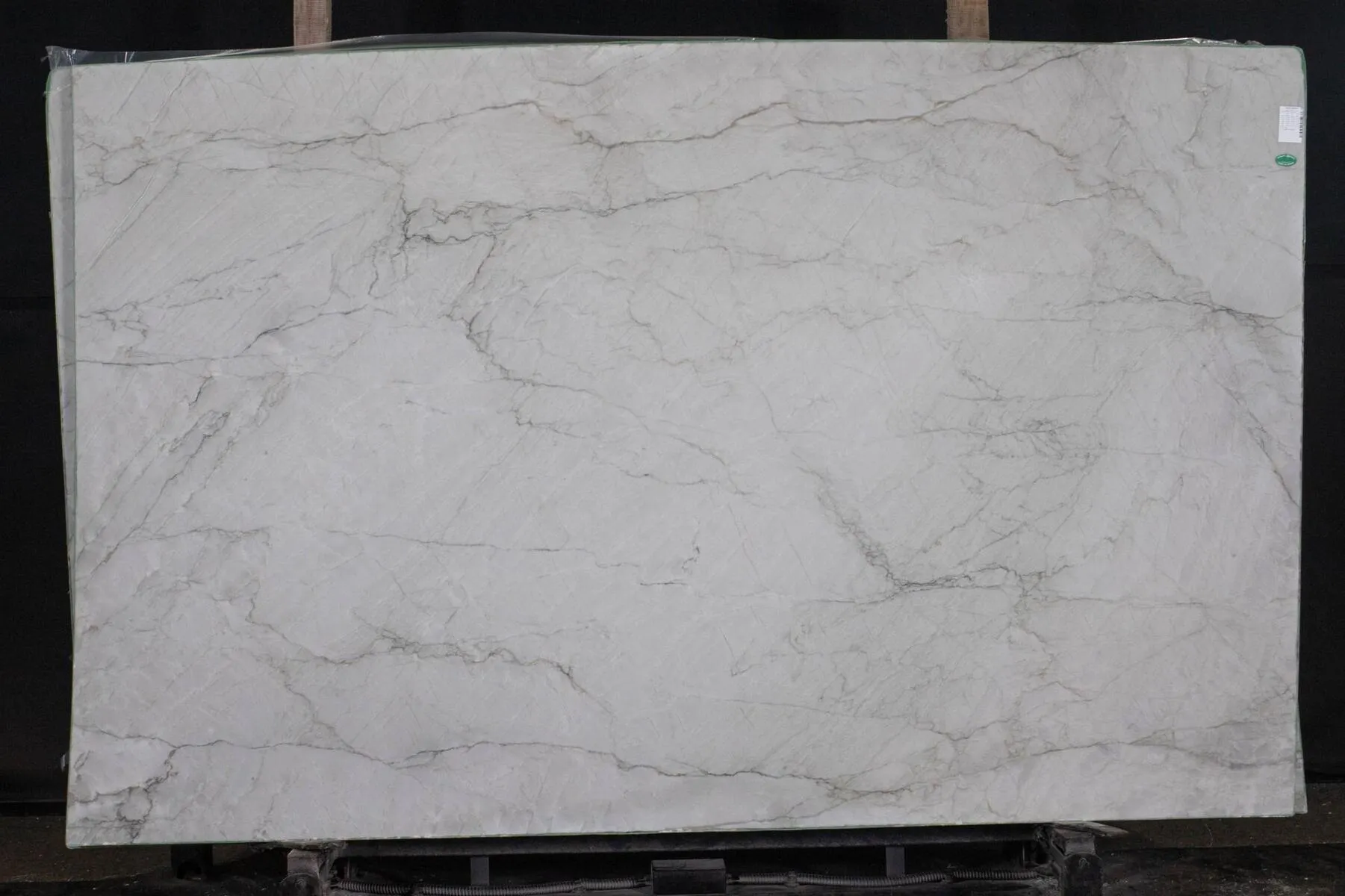 Image of Tahiti 1st Choice White Quartzite countertop slab