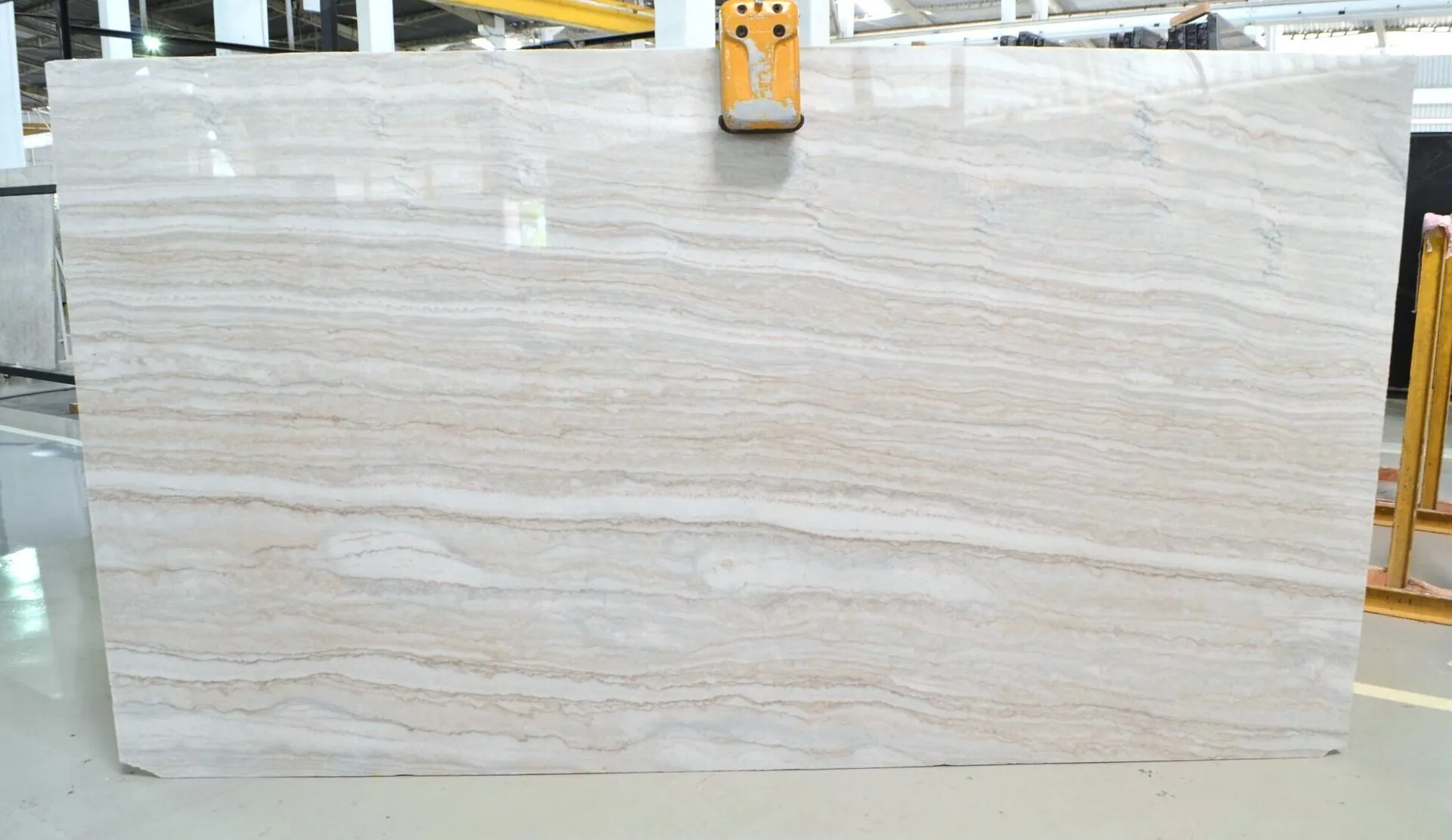 Image of Travertino Quartzite 1st Choice Cream Quartzite countertop slab
